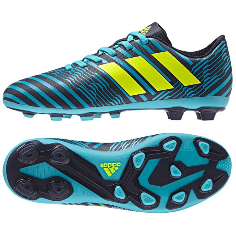 Scarpe da calcio Adidas Nemeziz 17.4 blu