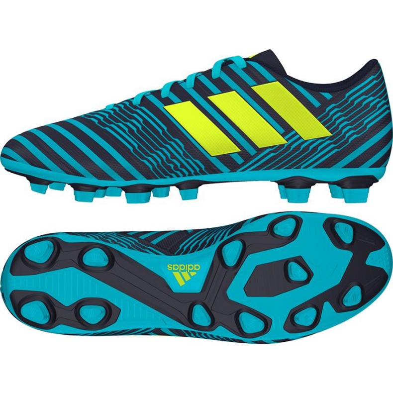 Scarpe da calcio Adidas Nemeziz 17.4 blu
