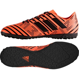 Scarpe da calcio Adidas Nemeziz 17.4 Tf M S76979 arancia arancia