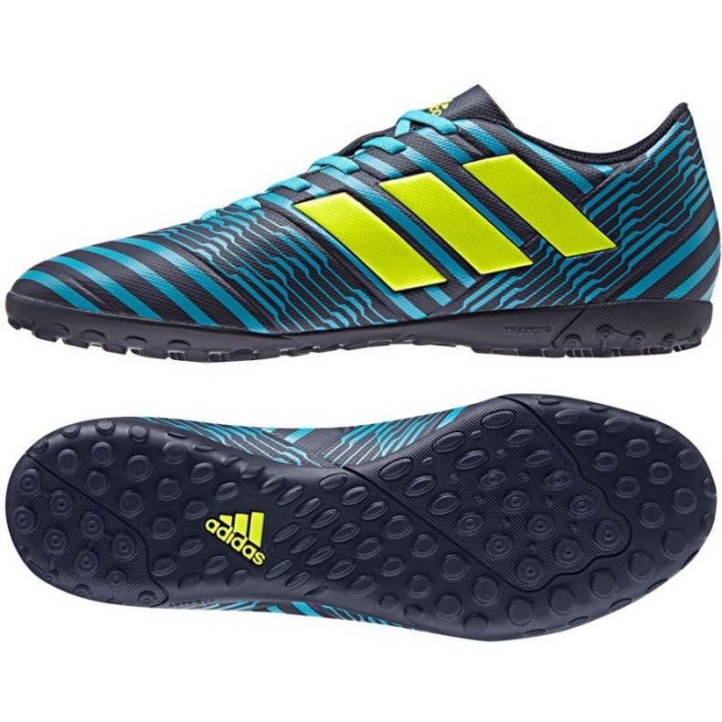 Le scarpe da calcio adidas Nemeziz 17.4 Tf M nero