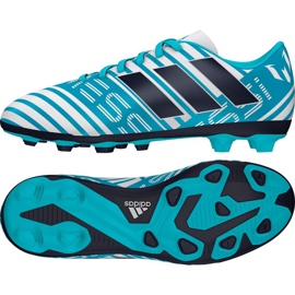 Scarpe da calcio Adidas Nemeziz Messi 17.4 blu