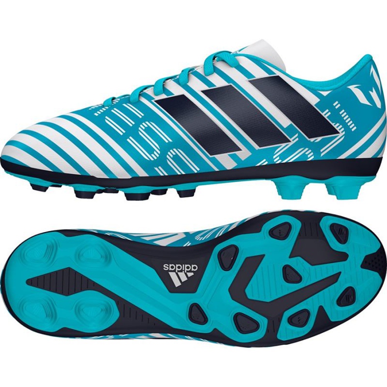 Scarpe da calcio Adidas Nemeziz Messi 17.4 blu