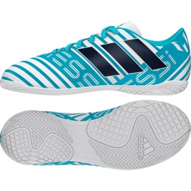 Scarpe indoor adidas Nemeziz Messi 17.4 blu
