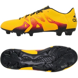 Le scarpe da calcio adidas X 15.3 FG / AG M arancia