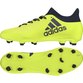 Le scarpe da calcio adidas X 17.3 Fg Jr. ns ns volume sì