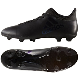 Scarpe da calcio Adidas X 17.3 FG M S82364 nero