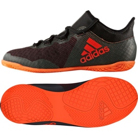 Scarpe da calcio Adidas X Tango 17.3 In Jr CG3724 multicolore nero