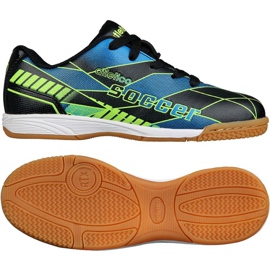 Scarpe da interno Atletico In Jr 7336 S76637 nero blu verde nero