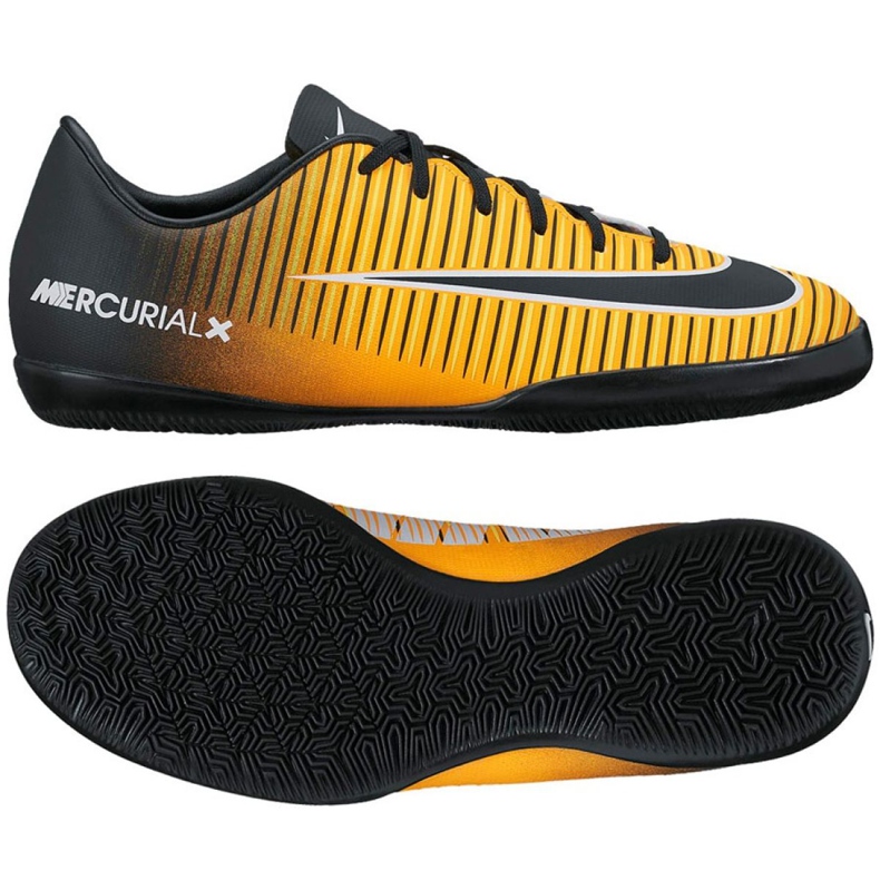 Nike Scarpe da calcio MercurialX Victory Vi Ic Jr 831947-801 multicolore arancia