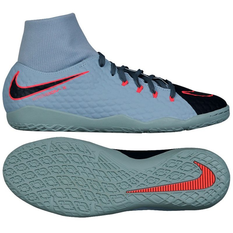 Scarpa da interno Nike HypervenomX Phelon grigio