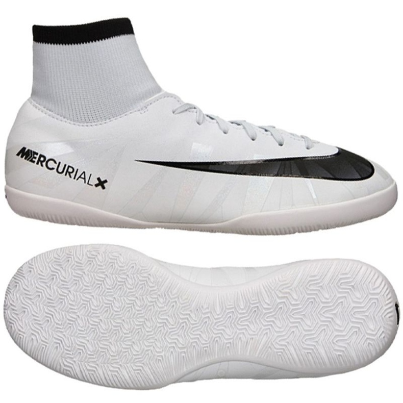 Scarpe indoor Nike MercurialX Victory CR7 DF IC Jr 903598-401 bianca