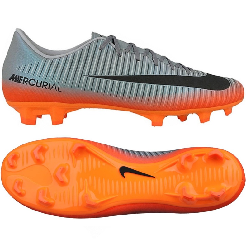 Nike Mercurial Victory Vi CR7 Fg M 852528-001 scarpe da calcio multicolore grigio