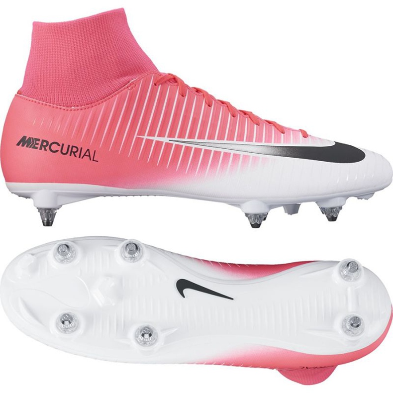 Scarpe da calcio Nike Mercurial Victory VI DF SG M 903610-601 rosa