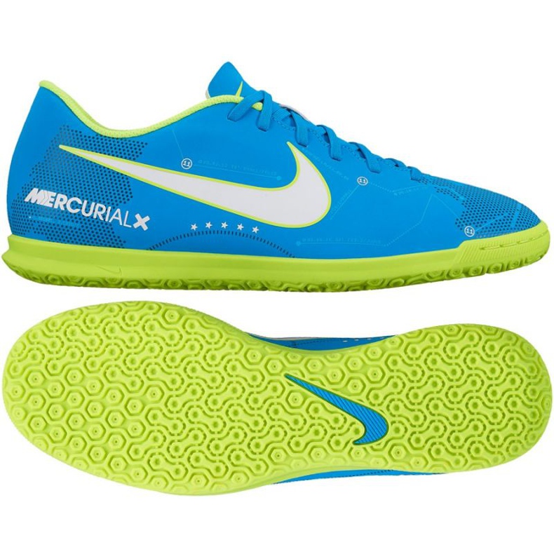 Scarpe indoor Nike MercurialX Vortex III NJR IC M 921518-400 blu
