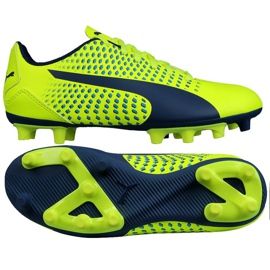 Scarpe da calcio Puma Adreno Iii Fg Safety Junior 104049 10 d'oro verde