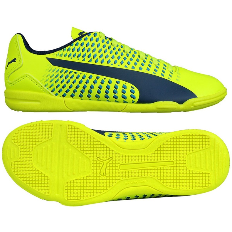 Scarpe indoor Puma Adreno Iii In Jr 104050 09 giallo verde