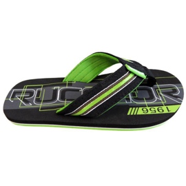Rucanor Barolo Jr 28702 infradito nero verde