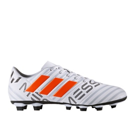Scarpe da calcio Adidas Nemeziz Messi 17.4 FxG M S77199 multicolore bianco