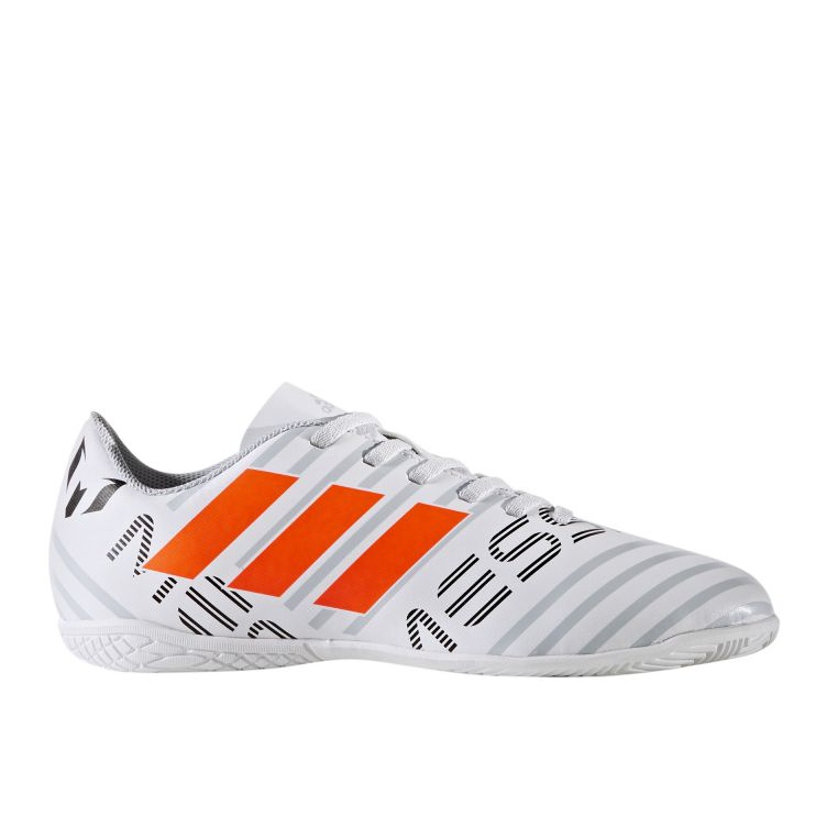 Scarpe indoor adidas Nemeziz Messi 17.4 bianca
