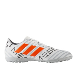 Scarpe da calcio Adidas Nemeziz Messi 17.4 bianca