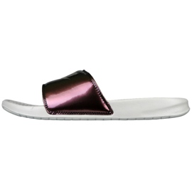 Nike Sportswear Benassi Just Do It Print W 618919-013 beige marrone