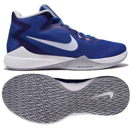 Scarpe da basket Nike Air Precision M blu