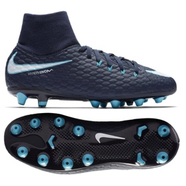 Scarpa da calcio Nike Hypervenom Phelon blu navy