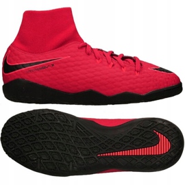 Scarpa da interno Nike HypervenomX Phelon rosso rosso