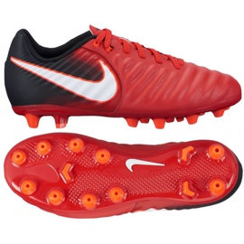 Scarpe da calcio Nike Jr Tiempo Ligera Iv rosso