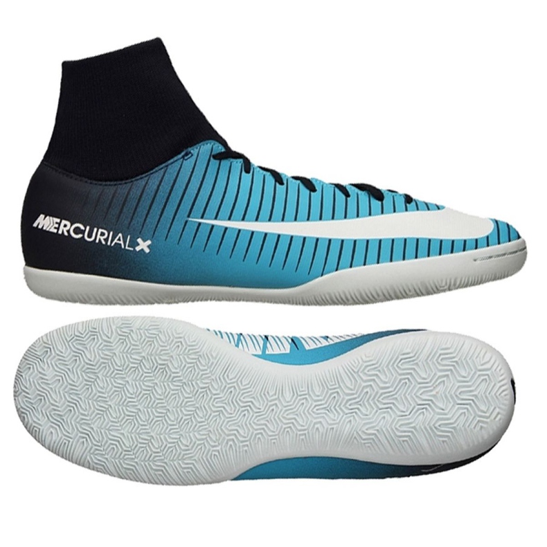 Scarpe indoor Nike MercurialX Victory 6 Df Ic M 903613-404 blu blu