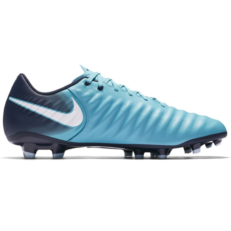 Scarpe da calcio Nike Tiempo Ligera Iv Fg M 897744-414 blu