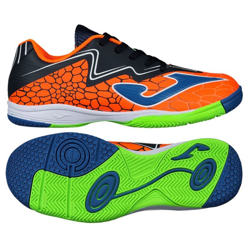 Scarpe da interno Joma Super Copa In Jr SCJS.808.IN nero blu arancia verde arancia