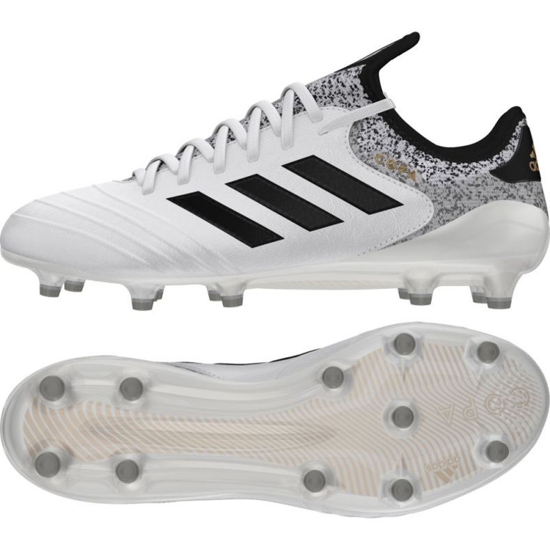 Scarpe da calcio Adidas Copa 18.1 Fg M BB6356 multicolore bianca