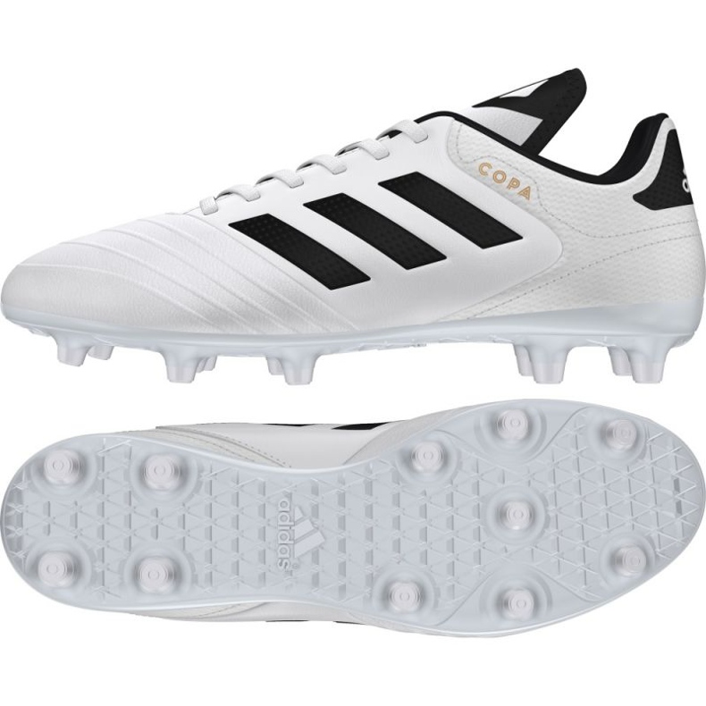 Scarpe da calcio Adidas Copa 18.3 Fg M BB6358 bianca bianca