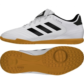 Scarpe indoor adidas Copa Tango 18.4 In M CP8963 bianca bianca