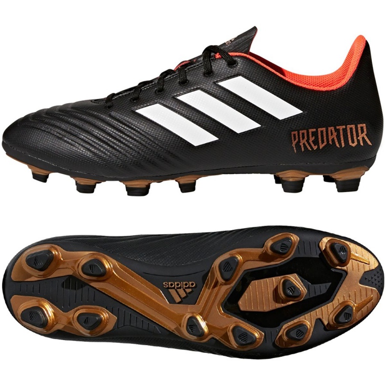 Scarpe da calcio Adidas Predator 18.4 FxG M CP9265 nero nero