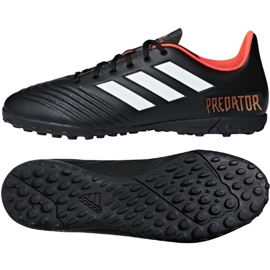 Scarpe da calcio Adidas Predator Tango 18.4 Tf CP9272 nero nero