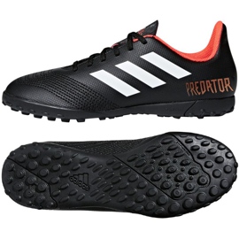 Scarpe da calcio Adidas Predator Tango 18.4 Tf Jr CP9095 nero nero