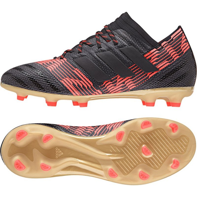 Scarpe da calcio Adidas Nemeziz 17.1 Fg Jr CP9152 nero