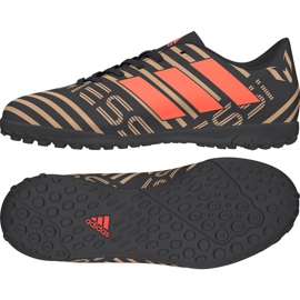 Scarpe da calcio Adidas Nemeziz Messi Tango 17.4 Tf Jr CP9217 nero