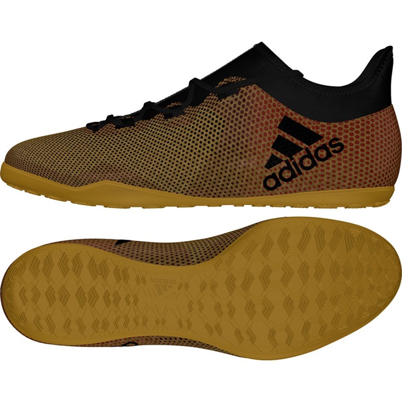 Scarpe indoor adidas X Tango 17.3 In M CP9139 multicolore d'oro
