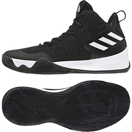 Scarpe da basket adidas Explosive Flash nero