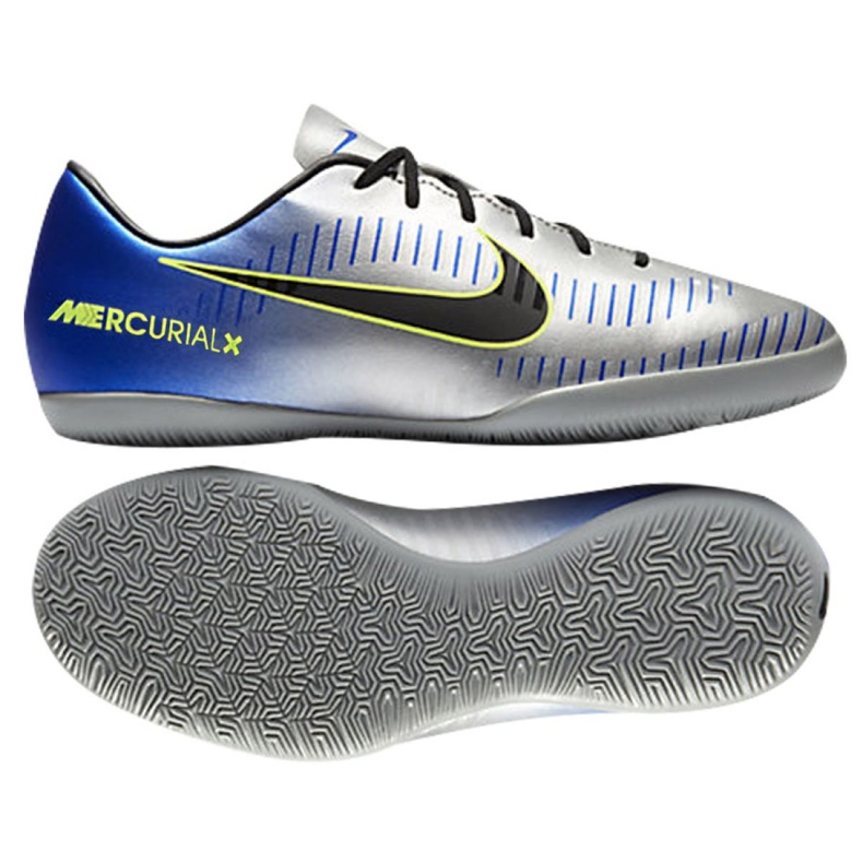 Scarpe indoor Nike MercurialX Victory Vi Neymar Ic Jr 921493-407 multicolore blu