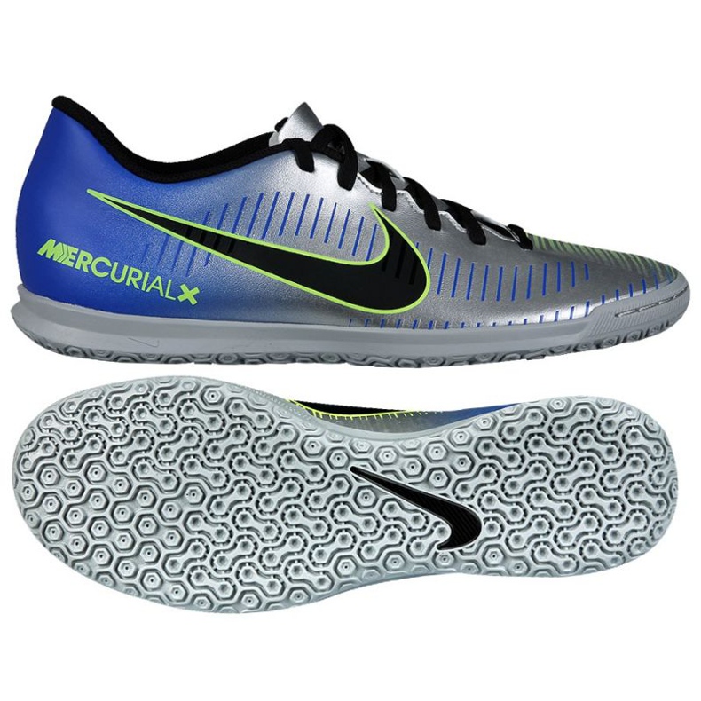 Scarpa indoor Nike MercurialX Vortex Iii grigio