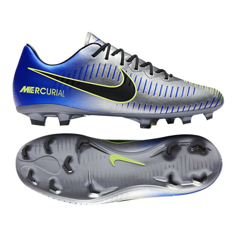 Nike Mercurial Vapor Xi Neymar Fg Jr 940855-407 scarpe da calcio multicolore blu