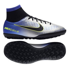 Nike MercurialX Jr Victory Vi Neymar Df Tf 921492-407 scarpa multicolore grigio