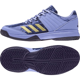 Scarpe da pallavolo Adidas Ligra 5 W BB6127 blu navy