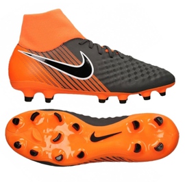 Scarpe da calcio Nike Obra Ii Academy Df Fg M AH7303-080 nero multicolore
