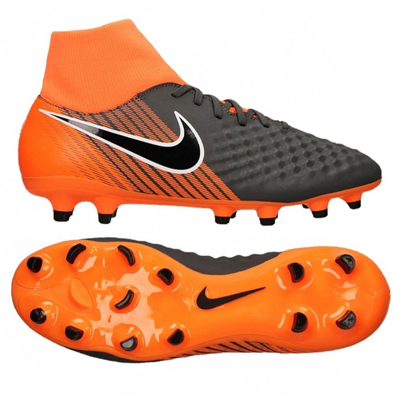 Scarpe da calcio Nike Obra Ii Academy Df Fg M AH7303-080 nero multicolore