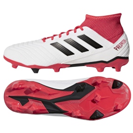 Scarpe da calcio Adidas Predator 18.3 Fg M CM7667 bianca bianca